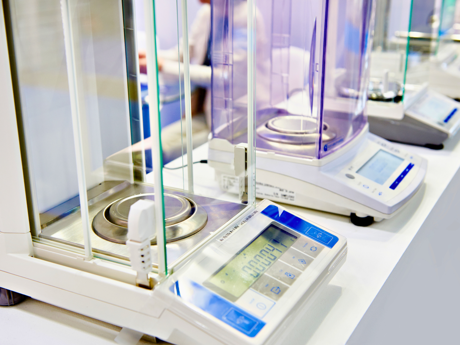 Analytical balances calibrated by Allometrics under ISO/IEC 17025 / A2LA Cert 2039.01