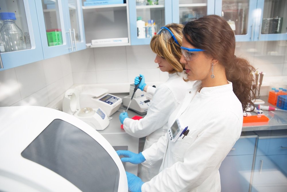Academic medical center research laboratory — calibration, BSC, cleanroom, viables, and mapping under one Allometrics Group accreditation chain