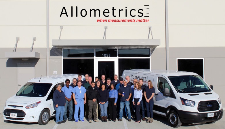 The Allometrics team and field-service fleet — the operational logistics behind multi-site lab program work
